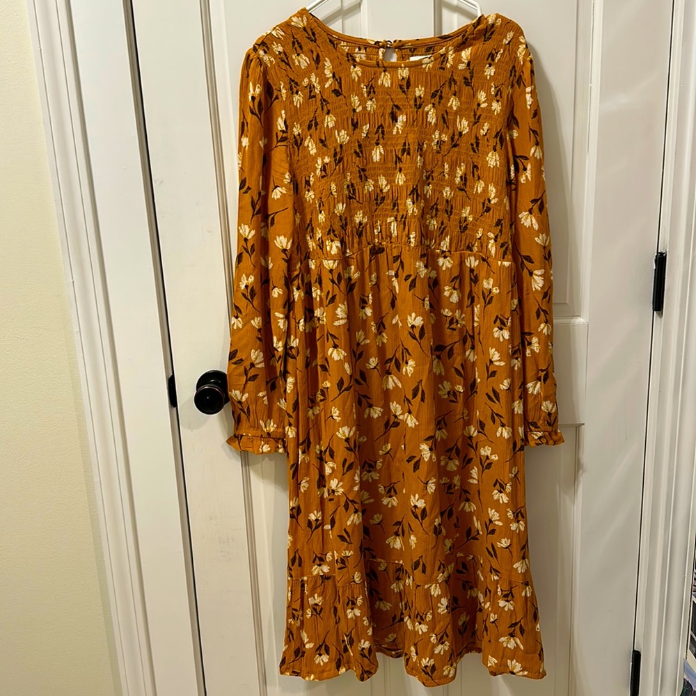 Midi tiered dress